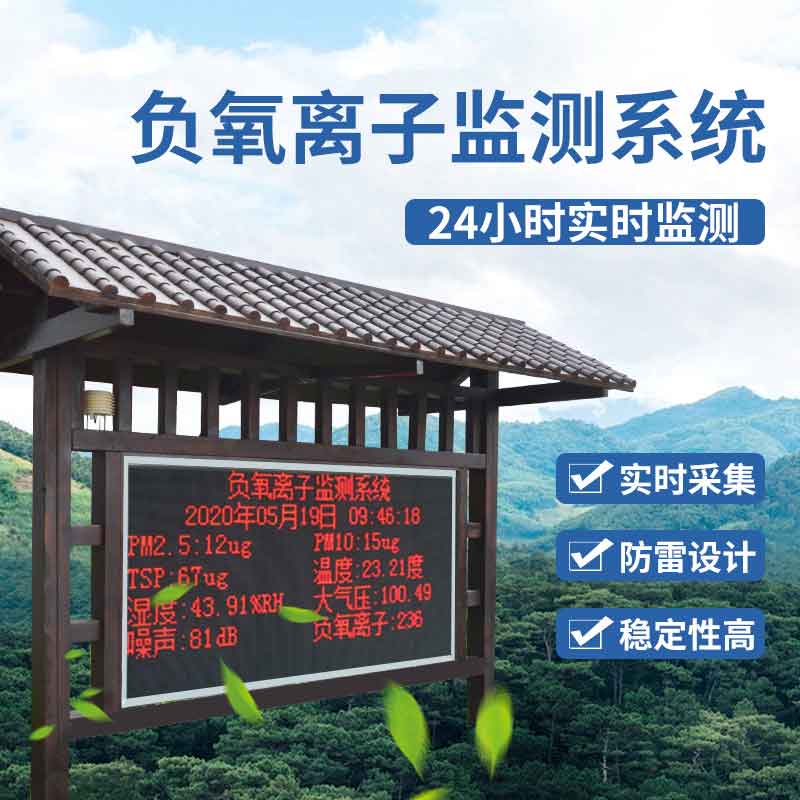 景區負氧離子監測站廠家推薦